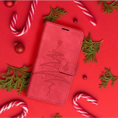 Samsung Galaxy A03s Book Handytaschen MEZZO Book Baum  Rot