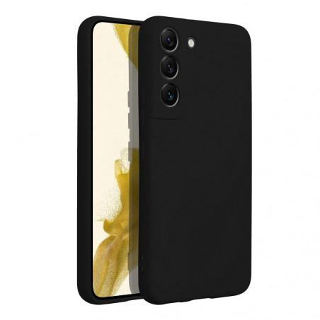 Samsung Galaxy S22 Hülle Silicone Elegant  Schwarz