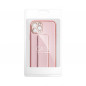 Apple iPhone 12 Pro Max Hülle LEATHER Case Kickstand Rosa