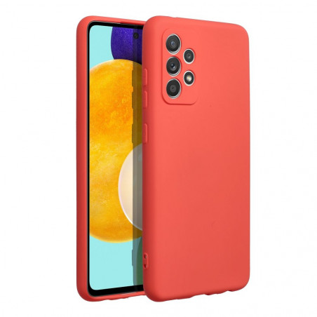 Samsung Galaxy A52s 5G Hülle Silicone Elegant  Pfirsich