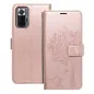 XIAOMI Redmi Note 10 Pro Max Book Handytaschen MEZZO Book Baum  Roségold
