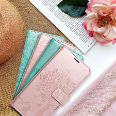 XIAOMI Redmi Note 10 Pro Max Book Handytaschen MEZZO Book Baum  Roségold