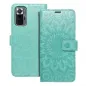 XIAOMI Redmi Note 10 Pro Max Book Handytaschen MEZZO Book Mandala  Grün