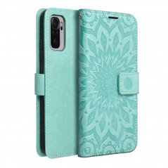 XIAOMI Poco M3 Pro 5G Book Handytaschen MEZZO Book Mandala  Grün