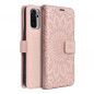 XIAOMI Poco M3 Pro 5G Book Handytaschen MEZZO Book Mandala  Roségold