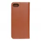 Apple iPhone SE 2022 5G Book Handytaschen Leather case SMART PRO Elegant  Braun
