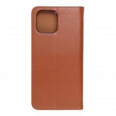 Apple iPhone 12 Pro Max Book Handytaschen Leather case SMART PRO Elegant  Braun