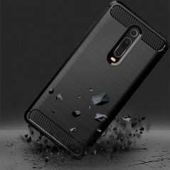 XIAOMI Poco M3 Hülle Carbon Elegant  Schwarz