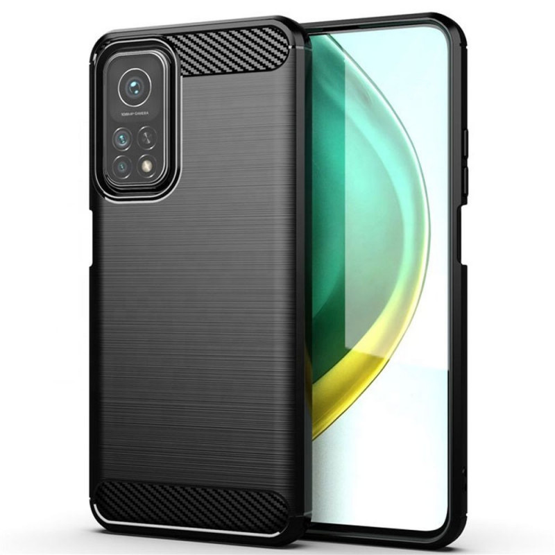 XIAOMI Poco F3 Hülle Carbon Elegant  Schwarz