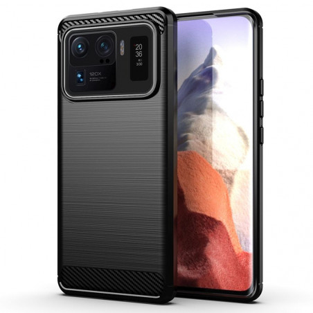 XIAOMI Mi 11 Ultra Hülle Carbon Elegant  Schwarz