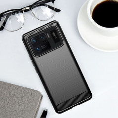 XIAOMI Mi 11 Ultra Hülle Carbon Elegant  Schwarz