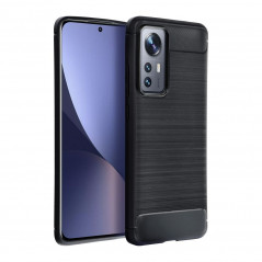 Oppo A15 Hülle Carbon Elegant  Schwarz