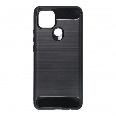 Oppo A15 Hülle Carbon Elegant  Schwarz