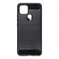 Oppo A16K Hülle Carbon Elegant  Schwarz
