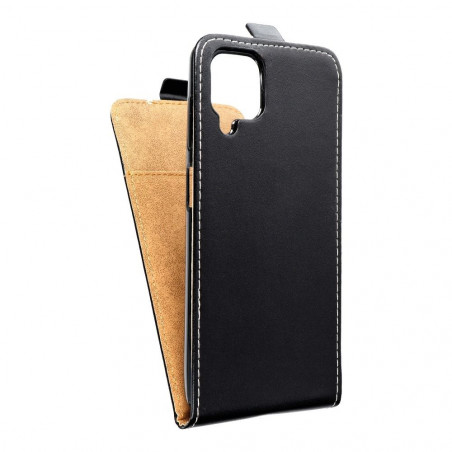 Samsung Galaxy A22 LTE Flip Handytaschen Slim Flexi Fresh Schwarz