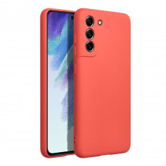 Samsung Galaxy S21 FE 5G Hülle Silicone Elegant  Pfirsich