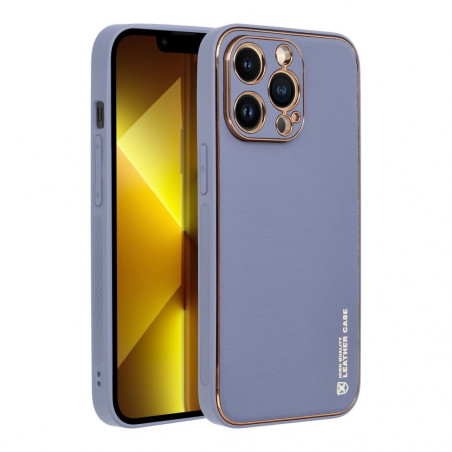 Apple iPhone 11 Hülle Leather Blau
