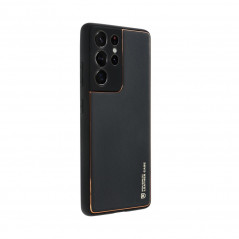 Samsung Galaxy A52s 5G Hülle Leather Schwarz