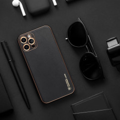 Samsung Galaxy A52s 5G Hülle Leather Schwarz