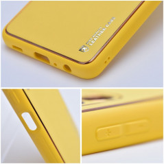 Samsung Galaxy A52s 5G Hülle Leather Gelb
