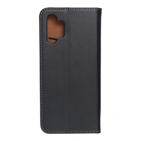 Samsung Galaxy A32 LTE Book Handytaschen Leather case SMART PRO Elegant  Schwarz