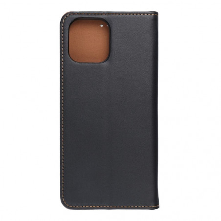 Apple iPhone 12 Pro Max Book Handytaschen Leather case SMART PRO Elegant  Schwarz