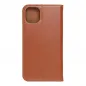 Apple iPhone 11 Book Handytaschen Leather case SMART PRO Elegant  Braun