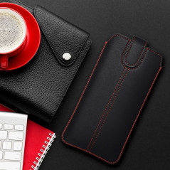 Apple iPhone 13 Universaletui Pocket Case Ultra Slim M4 Schwarz