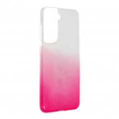 Samsung Galaxy S21 FE 5G Hülle Shining Transparent und Pink