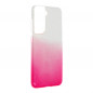 Samsung Galaxy S21 FE 5G Hülle Shining Transparent und Pink
