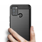 Oppo A53 Hülle Carbon Elegant  Schwarz