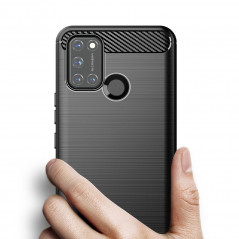 Oppo A53s Hülle Carbon Elegant  Schwarz