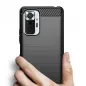 XIAOMI Redmi Note 10 Pro Max Hülle Carbon Elegant  Schwarz