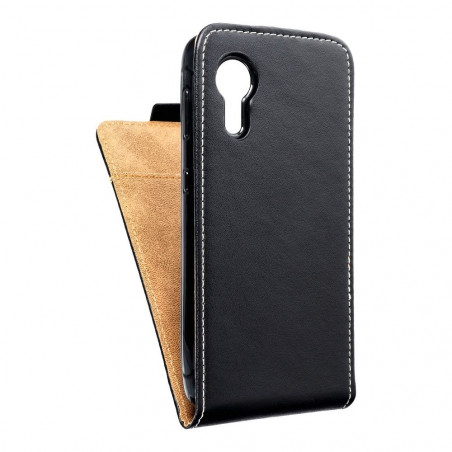 Samsung Galaxy Xcover 5 Flip Handytaschen Slim Flexi Fresh Schwarz
