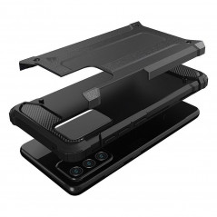 Samsung Galaxy A72 5G Gehärtete Abdeckung Armor Schwarz
