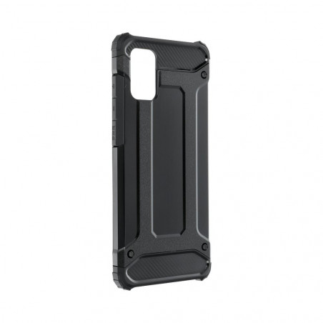 Samsung Galaxy A72 LTE Gehärtete Abdeckung Armor Schwarz