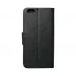Apple iPhone 6 6S Plus Book Handytaschen Fancy Book Schwarz