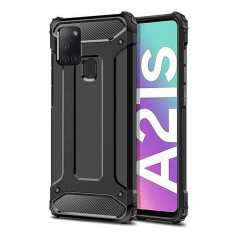 Samsung Galaxy A21s Gehärtete Abdeckung Armor Schwarz