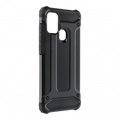 Samsung Galaxy A21s Gehärtete Abdeckung Armor Schwarz