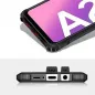 Samsung Galaxy A21s Gehärtete Abdeckung Armor Schwarz