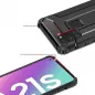 Samsung Galaxy A21s Gehärtete Abdeckung Armor Schwarz
