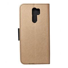 XIAOMI Redmi 9 Book Handytaschen Fancy Book Schwarz