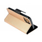 Apple iPhone 12 Pro Max Book Handytaschen Fancy Book Schwarz