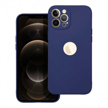 Apple iPhone 12 Pro Max Hülle Soft Dunkelblau