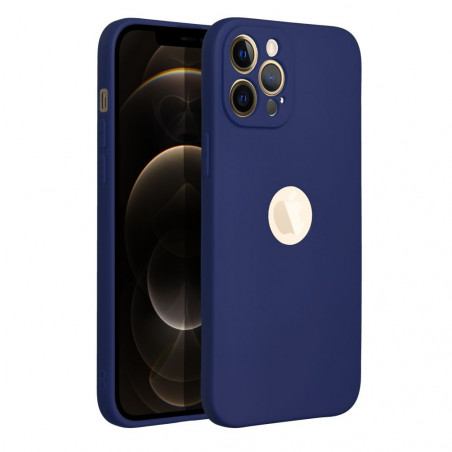 Apple iPhone 12 Pro Max Hülle Soft Dunkelblau