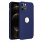 Apple iPhone 12 Pro Max Hülle Soft Dunkelblau