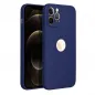 Apple iPhone 12 Pro Max Hülle Soft Dunkelblau