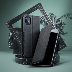Samsung Galaxy A52 5G Book Handytaschen Fancy Book Schwarz