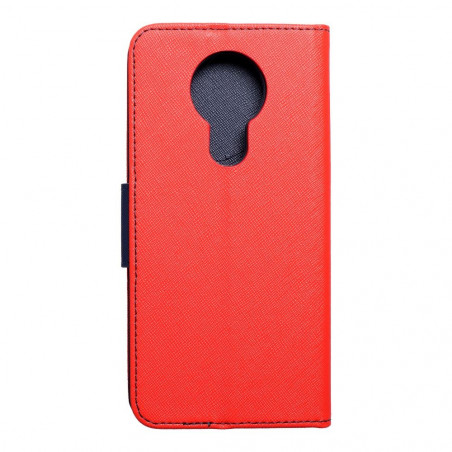 Nokia 3.4 Book Handytaschen Fancy Book Rot / Marine