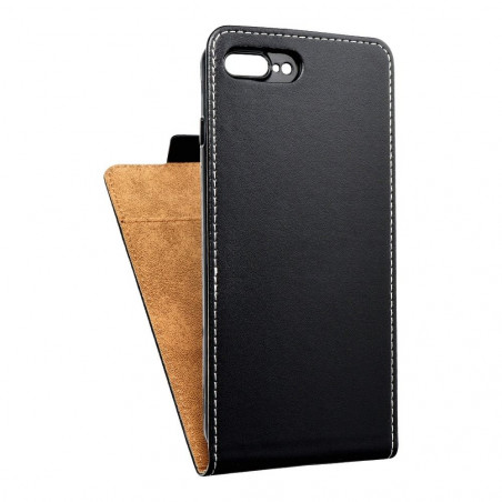 Apple iPhone 8 Flip Handytaschen Slim Flexi Fresh Schwarz